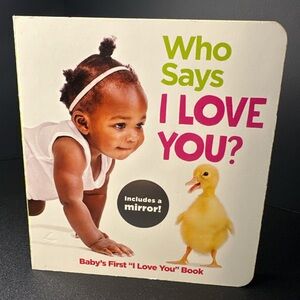 Highlights "Who Says I Love You?" Baby Board Book with Mirror | Ages‎ 0–3 | 2018